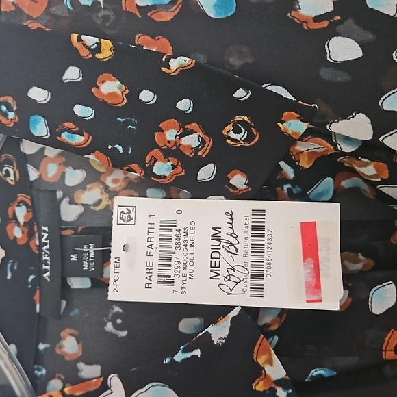 Multi Sheer Blouse - Picture 3 of 3